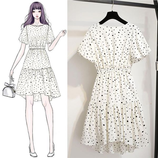 casual dresses ichoix white chiffon korean summer dress polka dot print beautiful manga short sleeve girl blow line women's es u322, Black;gray
casual dresses ichoix white chiffon korean summer dress polka dot print beautiful manga short sleeve girl blow line women's es u322, Black;gray