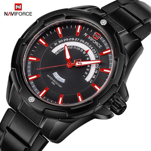wristwatches naviforce men's fashion luxury brand analog quartz men sport watches waterproof steel wrist watch for male relogio masculi, Slivery;brown
wristwatches naviforce men's fashion luxury brand analog quartz men sport watches waterproof steel wrist watch for male relogio masculi, Slivery;brown