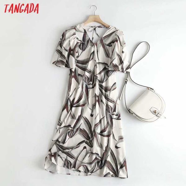 tangada summer women flowers print elegant midi dress v neck short sleeve ladies dress vestidos 4c93 210609, Black;gray
tangada summer women flowers print elegant midi dress v neck short sleeve ladies dress vestidos 4c93 210609, Black;gray