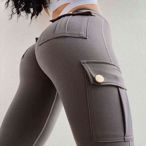 women fitness leggings sports high waist elastic four pockets pants female workout slim push up leggins casual, Black
women fitness leggings sports high waist elastic four pockets pants female workout slim push up leggins casual, Black