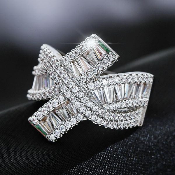 cluster rings kinel fashion bridal wedding ring princess cut 4.9 ct white zircon engagement s925 sterling silver party crystal jewelry, Golden;silver
cluster rings kinel fashion bridal wedding ring princess cut 4.9 ct white zircon engagement s925 sterling silver party crystal jewelry, Golden;silver
