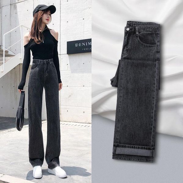 women's jeans autumn high waist clothes wide leg blue street denim harem pants casual loose trousers vintage
women's jeans autumn high waist clothes wide leg blue street denim harem pants casual loose trousers vintage
