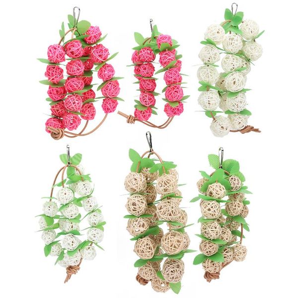 other bird supplies climb chewing decoration bells suspension acrylic beads swing parrot toy hanging home training colorful cage bite produc
other bird supplies climb chewing decoration bells suspension acrylic beads swing parrot toy hanging home training colorful cage bite produc