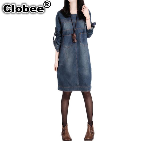 casual dresses autumn winter jeans denim dress elegant vintage loose t shirt office vestidos robe 2021, Black;gray
casual dresses autumn winter jeans denim dress elegant vintage loose t shirt office vestidos robe 2021, Black;gray