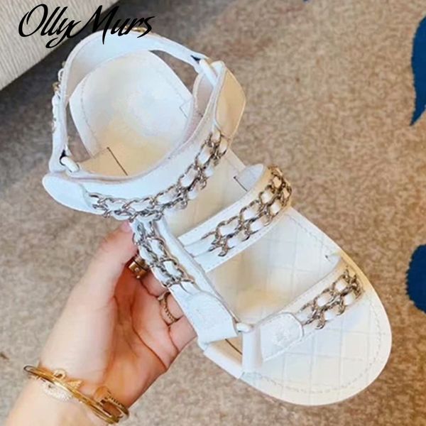 ollymurs chain leather sandals buckle solid round toe ladies fashion casual flat bottom outdoor female shoes 2021, Black
ollymurs chain leather sandals buckle solid round toe ladies fashion casual flat bottom outdoor female shoes 2021, Black