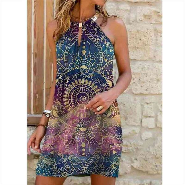 women floral print halter fashion dress female ladies summer casual sleeveless casual mini short dresses, Black;gray
women floral print halter fashion dress female ladies summer casual sleeveless casual mini short dresses, Black;gray