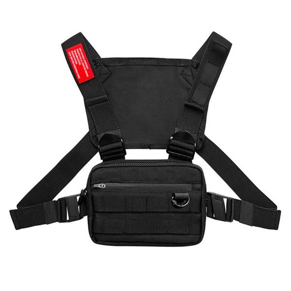small chest rig bag outdoor streetwear strap vest bags for men womensport pocket waist support, Black;gray
small chest rig bag outdoor streetwear strap vest bags for men womensport pocket waist support, Black;gray
