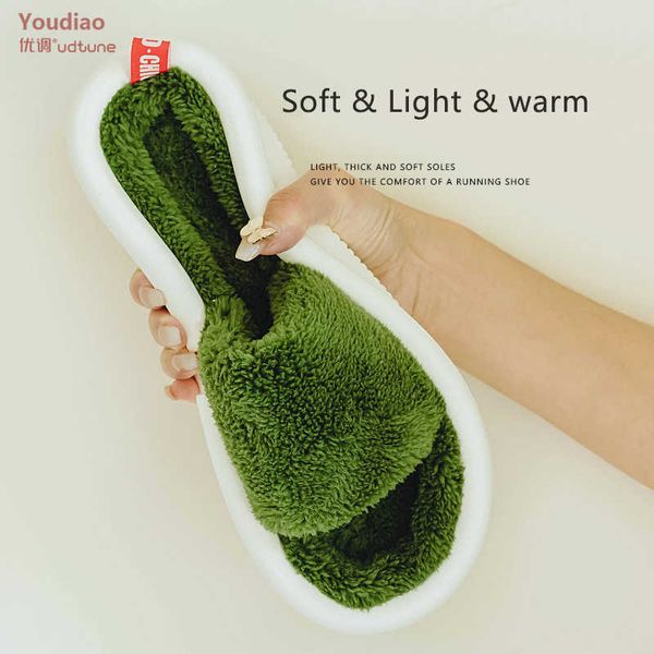 youdiao winter house slippers women eva anti-slip coral fleece indoor plush slippers women shoes platform shoes warm slide solid 210619, Black
youdiao winter house slippers women eva anti-slip coral fleece indoor plush slippers women shoes platform shoes warm slide solid 210619, Black