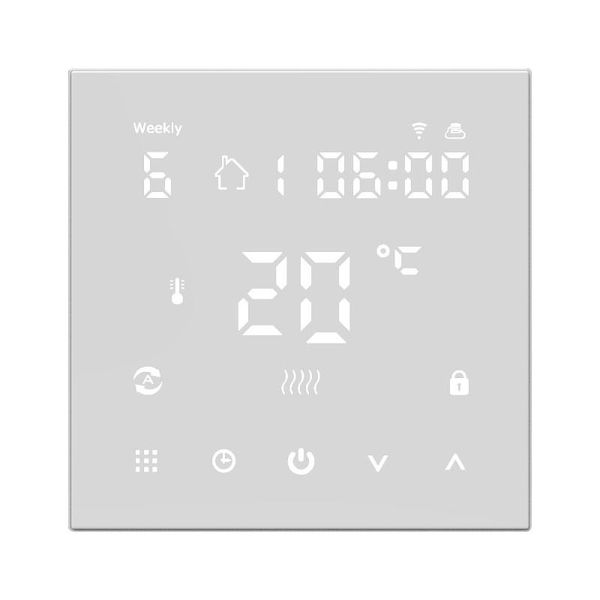 smart home control wifi heating thermostat for water/electric floor programmable app voice lcd digital temperature controller
smart home control wifi heating thermostat for water/electric floor programmable app voice lcd digital temperature controller