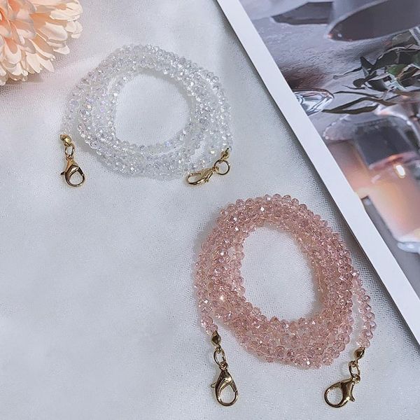 chains women colorful bead lanyard mask non-slip anti-lost handmade beaded hanging chain, Silver
chains women colorful bead lanyard mask non-slip anti-lost handmade beaded hanging chain, Silver