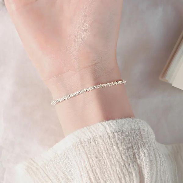 charm bracelets trend summer simple sparkling snowflake silvery bracelet for women link chain party wedding fashion jewelry gift adjustable, Golden;silver
charm bracelets trend summer simple sparkling snowflake silvery bracelet for women link chain party wedding fashion jewelry gift adjustable, Golden;silver