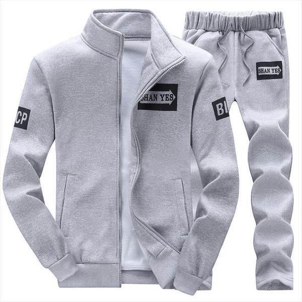 clothing sweat homme slim mens tracksuits fleece sportswear hoodie sweatshirt moletons masculino asian size, Gray
clothing sweat homme slim mens tracksuits fleece sportswear hoodie sweatshirt moletons masculino asian size, Gray