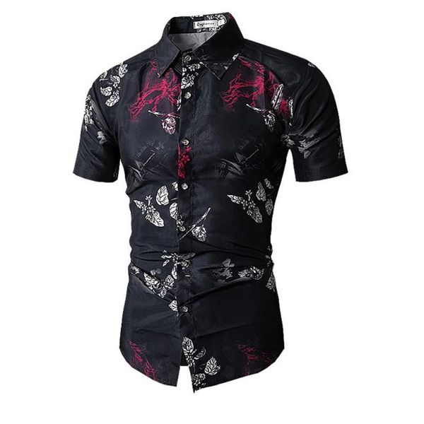 shirt men summer casual beach shirts for floral print turn-down collar slim fit short sleeve l0625 men's, White;black
shirt men summer casual beach shirts for floral print turn-down collar slim fit short sleeve l0625 men's, White;black