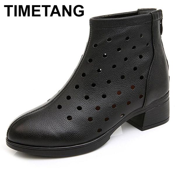 boots timetangankle zipper shoes hollow out fashion ladies high heels round toes genuine leather summer plus size 34-42, Black
boots timetangankle zipper shoes hollow out fashion ladies high heels round toes genuine leather summer plus size 34-42, Black