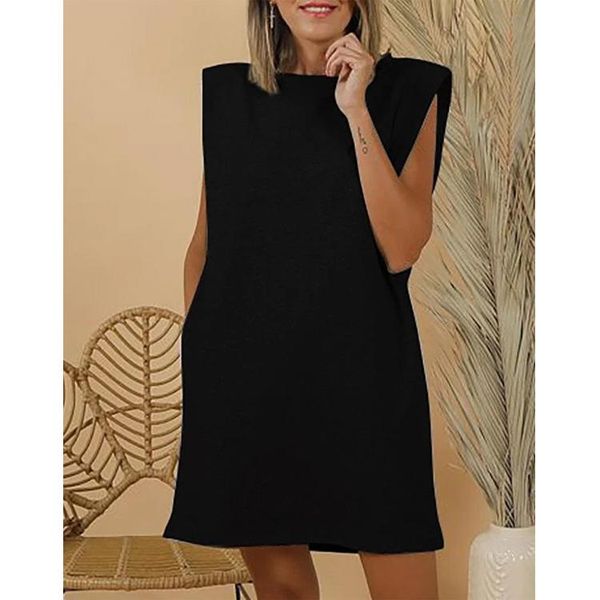 loose long shirt blouse fashion summer sleeveless solid color casual women's mid-length blouses & shirts, White
loose long shirt blouse fashion summer sleeveless solid color casual women's mid-length blouses & shirts, White