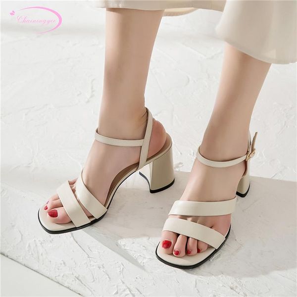 european casual style genuine leather summer sandals buckle strap beige apricot cowhide high heel chunky women shoes, Black
european casual style genuine leather summer sandals buckle strap beige apricot cowhide high heel chunky women shoes, Black