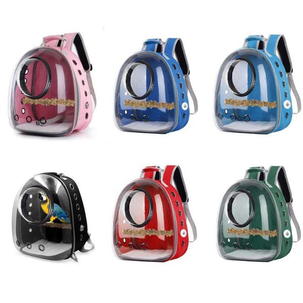 backpack parrot carrier travel cage for birds breathable transparent space with panoramic design and perch 066c
backpack parrot carrier travel cage for birds breathable transparent space with panoramic design and perch 066c