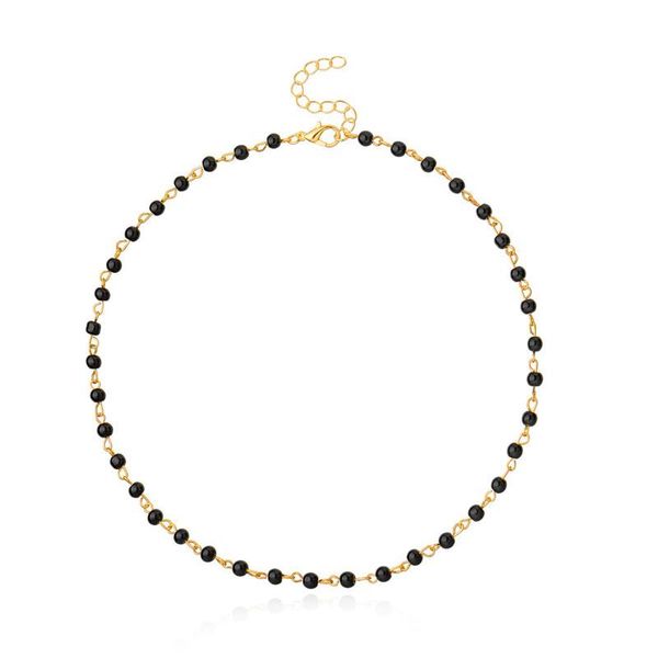 chokers trendy crystal bead choker chain necklace for women gold silver color metal necklaces party wedding fashion jewelry gift, Golden;silver
chokers trendy crystal bead choker chain necklace for women gold silver color metal necklaces party wedding fashion jewelry gift, Golden;silver