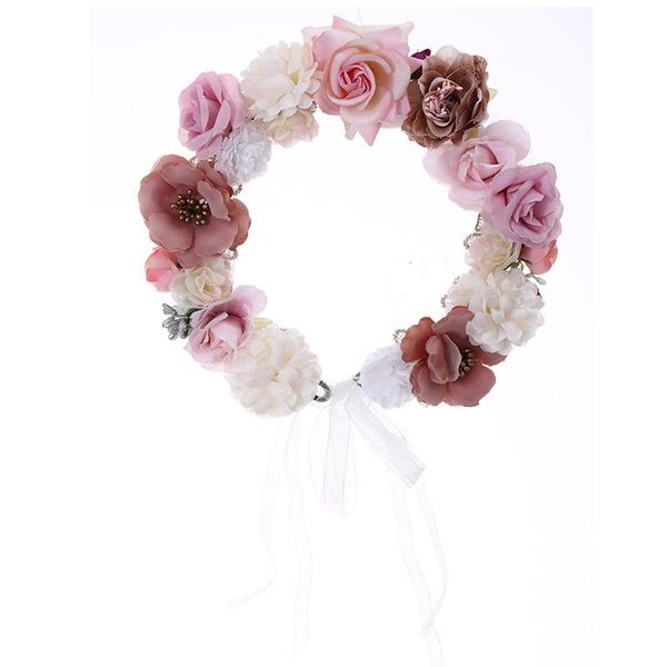 decorative flowers & wreaths artificial cloth rose garland handmade bride headdress beach po holiday hair band suitable fairy girls decor tb
decorative flowers & wreaths artificial cloth rose garland handmade bride headdress beach po holiday hair band suitable fairy girls decor tb