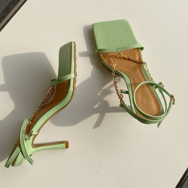 2021 suojialun new brand women sandal thin high heel elegant ladies pumps shoes narrow band summer gladiator sandals shoes c0330, Black
2021 suojialun new brand women sandal thin high heel elegant ladies pumps shoes narrow band summer gladiator sandals shoes c0330, Black