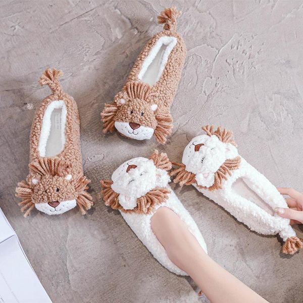 winter home indoor slippers warm soft fluffy woman shoes cute little lion shape couple1, Black
winter home indoor slippers warm soft fluffy woman shoes cute little lion shape couple1, Black
