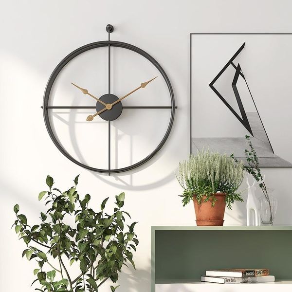 wall clocks 52cm large vintage metal clock modern design for home office decor hanging watches living room classic brief european
wall clocks 52cm large vintage metal clock modern design for home office decor hanging watches living room classic brief european