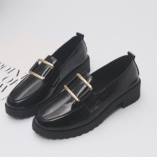 dress shoes fashion women square heels ladies office mules slip on single leather female loafers british style spring 2021, Black
dress shoes fashion women square heels ladies office mules slip on single leather female loafers british style spring 2021, Black
