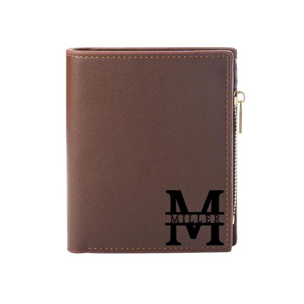 custom name corner initial mens personalization tri-fold pu leather purse engraving wallet wallets, Red;black
custom name corner initial mens personalization tri-fold pu leather purse engraving wallet wallets, Red;black