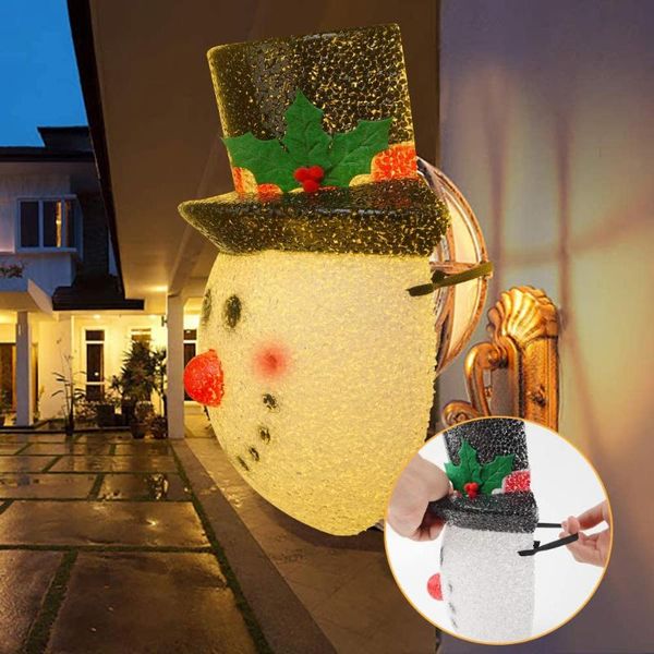 christmas decorations 1pc/2pc snowman porch light cover year 2021 wall lamp lampshade fits standard outdoor decor
christmas decorations 1pc/2pc snowman porch light cover year 2021 wall lamp lampshade fits standard outdoor decor