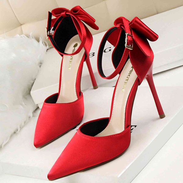 dress shoes new women 10cm high heels size 43 sandals wedding bridal scarpins fetish stiletto bow-knot pumps red party 60mj, Black
dress shoes new women 10cm high heels size 43 sandals wedding bridal scarpins fetish stiletto bow-knot pumps red party 60mj, Black