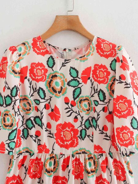 factorycxeu print new round neck pullover floral 2020 autumn loose dress, White;black
factorycxeu print new round neck pullover floral 2020 autumn loose dress, White;black
