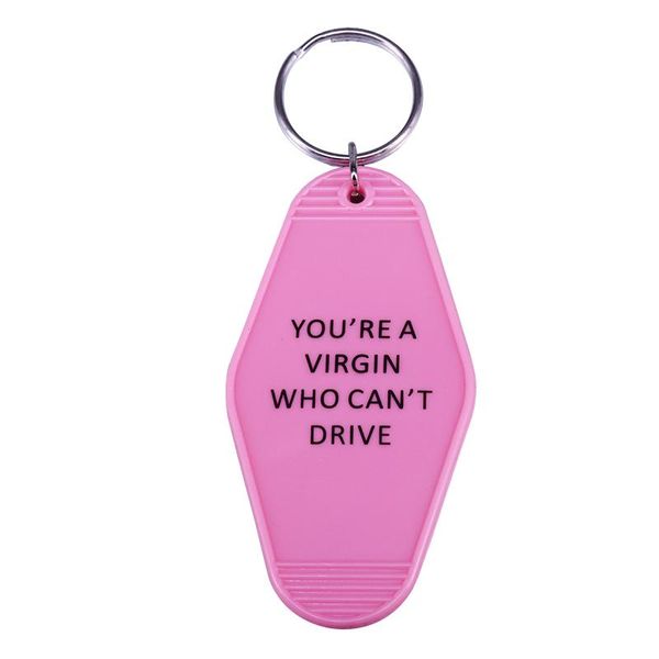 keychains you're a virgin who can't drive keychain pink sassy look el key tag great friends gift, Silver
keychains you're a virgin who can't drive keychain pink sassy look el key tag great friends gift, Silver