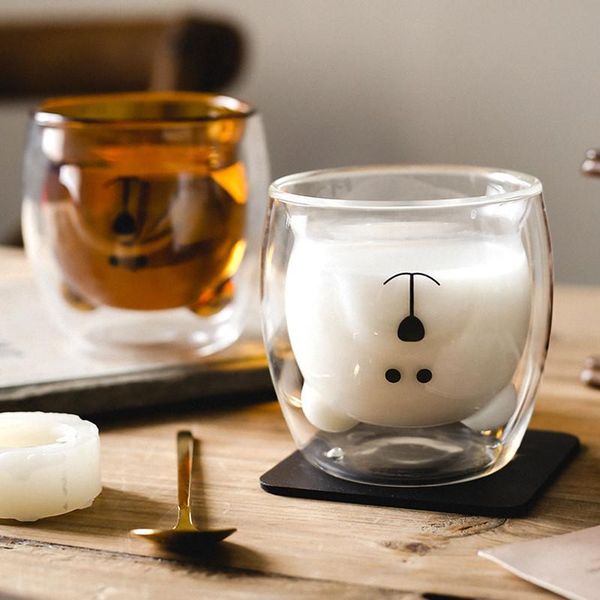 cups & saucers creative cute bear coffee mug double wall glass cup animal milk juice tea mugs lady valentine's day anniversary gift
cups & saucers creative cute bear coffee mug double wall glass cup animal milk juice tea mugs lady valentine's day anniversary gift