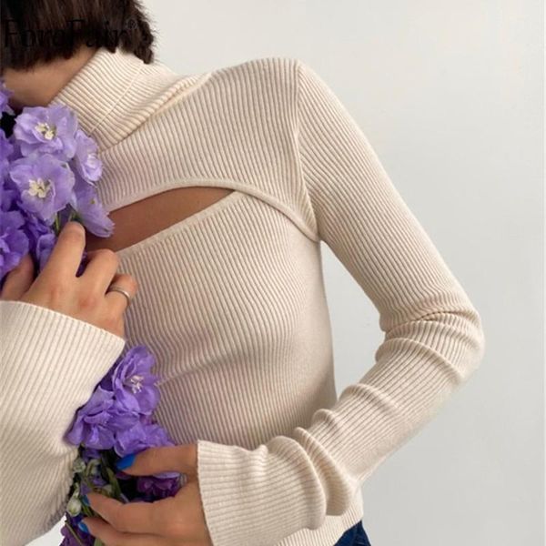 women's t-shirt forefair turtleneck black hollow out knitted long sleeve women t shirts casual solid streetwear autumn shirt 2021, White
women's t-shirt forefair turtleneck black hollow out knitted long sleeve women t shirts casual solid streetwear autumn shirt 2021, White