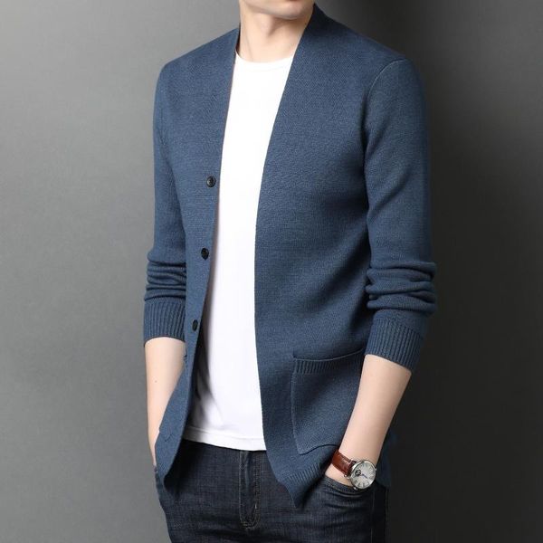 men's sweaters autumn spring men korean cardigan knitted sweater slim v-neck long sleeve male oversized casual knitwear k38, White;black
men's sweaters autumn spring men korean cardigan knitted sweater slim v-neck long sleeve male oversized casual knitwear k38, White;black