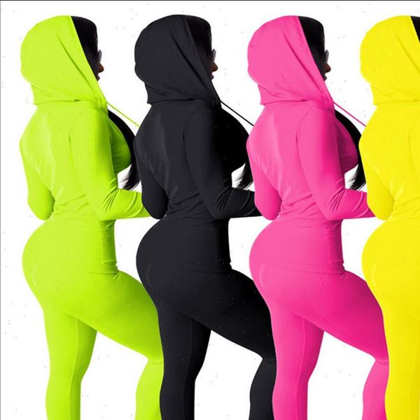 tracksuit 2 pcs sets women tracksuits solid color hooded long sleeve zipper legging tight pant casual womens outfit clothes, Gray
tracksuit 2 pcs sets women tracksuits solid color hooded long sleeve zipper legging tight pant casual womens outfit clothes, Gray