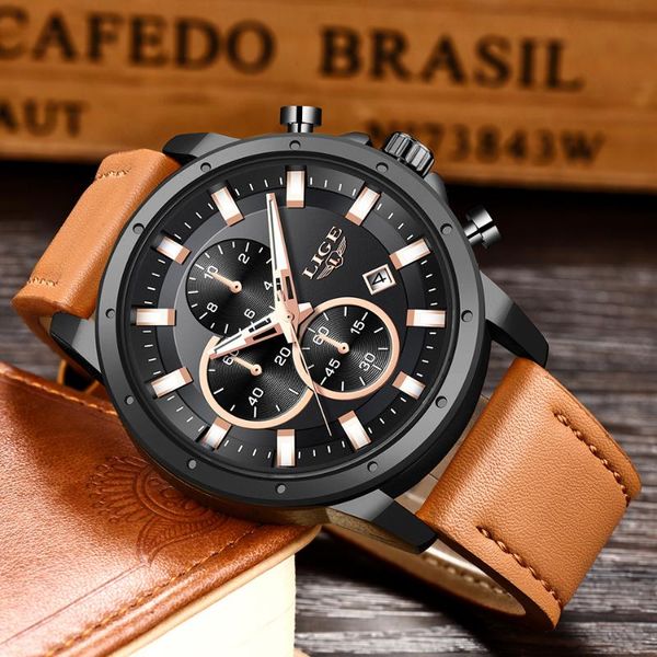wristwatches relojes hombre lige mens watches waterproof man clock army military retro sport male quartz watch men gift, Slivery;brown
wristwatches relojes hombre lige mens watches waterproof man clock army military retro sport male quartz watch men gift, Slivery;brown