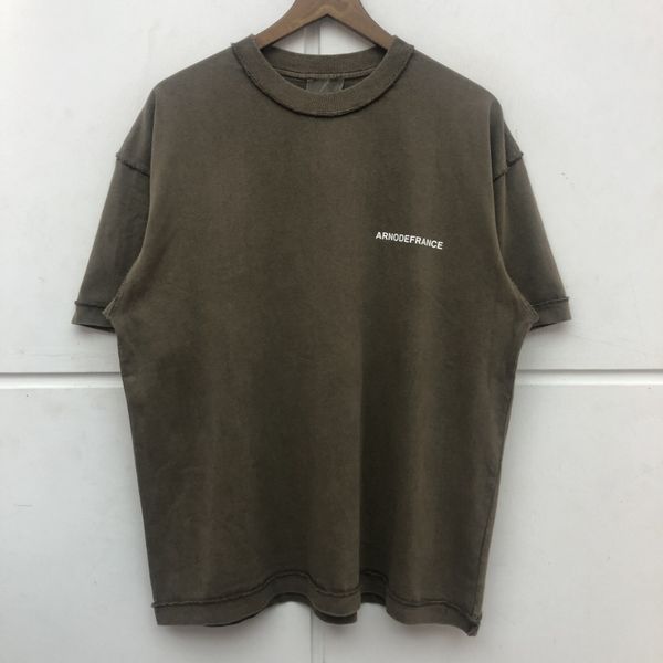 2021ss t-shirt men women vintage wash make old tee, White;black
2021ss t-shirt men women vintage wash make old tee, White;black