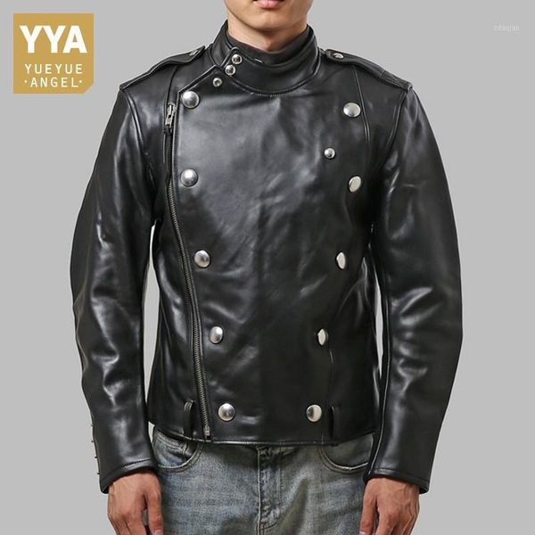 men's leather & faux motorcycle real short coat men luxury stand collar zipper biker jacket street slim black casual cowhide outerwear
men's leather & faux motorcycle real short coat men luxury stand collar zipper biker jacket street slim black casual cowhide outerwear