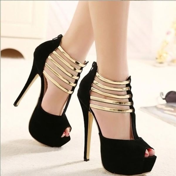 summer style sandals female fine heel crystal high heels fish mouth mesh openwork ladies shoes metal, Black
summer style sandals female fine heel crystal high heels fish mouth mesh openwork ladies shoes metal, Black