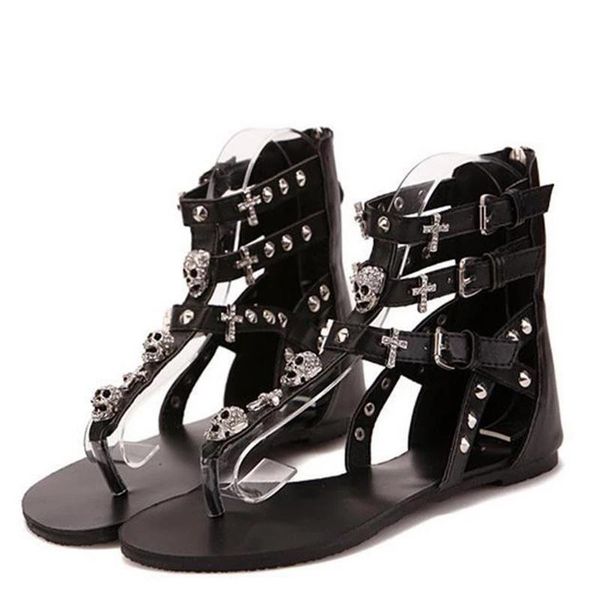 sandals comemore summer women shoes crystal gladiator sandalias zapatos de mujer chaussures femme ete 2021 skull flip flops, Black
sandals comemore summer women shoes crystal gladiator sandalias zapatos de mujer chaussures femme ete 2021 skull flip flops, Black