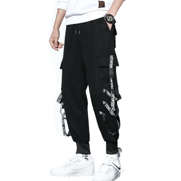 men's pants men black hip hop streetwear sweatpants ribbons harajuku joggers elastic waist harem pant ojyt
men's pants men black hip hop streetwear sweatpants ribbons harajuku joggers elastic waist harem pant ojyt