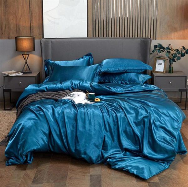 bedding sets solid color satin silk set modern luxury duvet cover quilt bed line sheet single king size bedclothes
bedding sets solid color satin silk set modern luxury duvet cover quilt bed line sheet single king size bedclothes