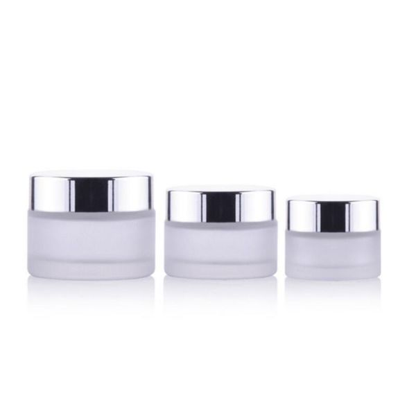 storage bottles & jars design frost glass make up cream jar pot containers with uv shining silver cap white pad 15g 30g 50g lx3157
storage bottles & jars design frost glass make up cream jar pot containers with uv shining silver cap white pad 15g 30g 50g lx3157