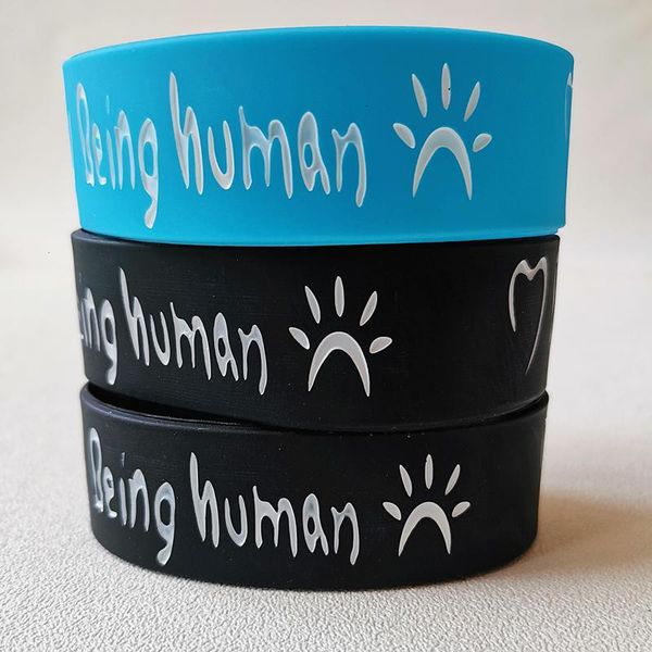 charm bracelets 2pcs lot being human silicone sports wristband fitness rubber band fashion jewelry gift for men women hand bangle, Golden;silver
charm bracelets 2pcs lot being human silicone sports wristband fitness rubber band fashion jewelry gift for men women hand bangle, Golden;silver