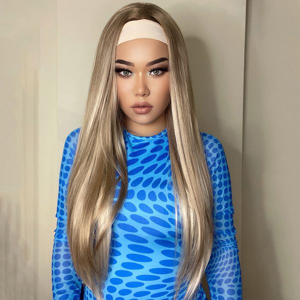 costume accessories easihair long straight brown blonde synthetic headband wigs for women highlight wigs natural hair heat resistant cosplay, Silver
costume accessories easihair long straight brown blonde synthetic headband wigs for women highlight wigs natural hair heat resistant cosplay, Silver