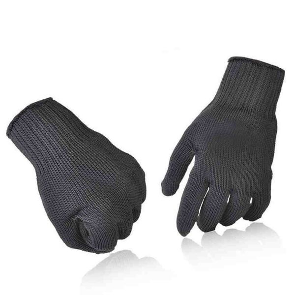thickened grade 5 steel wire anti cutting gloves combat special forces stab blade kitchen self defense labor protection, Blue;gray
thickened grade 5 steel wire anti cutting gloves combat special forces stab blade kitchen self defense labor protection, Blue;gray