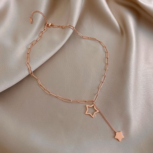 xianlan675 titanium steel necklaces female star pendant with the new tide ins cold wind clavicle necklace web celebrity contracted, Silver
xianlan675 titanium steel necklaces female star pendant with the new tide ins cold wind clavicle necklace web celebrity contracted, Silver