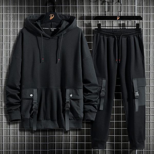 men's tracksuits 2021 jacket + pants sportswear trend brand fashion hooded suit spring sports hip-hop harem, Gray
men's tracksuits 2021 jacket + pants sportswear trend brand fashion hooded suit spring sports hip-hop harem, Gray