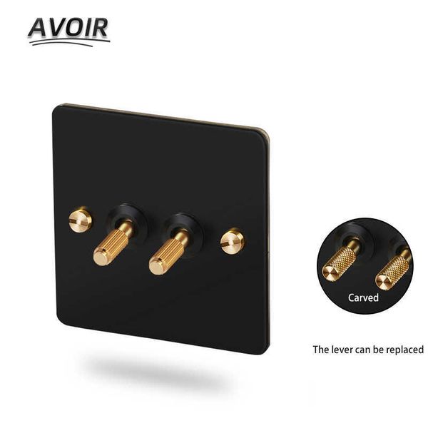 avoir black knurled 110-250v electrical sockets light toggle switches usb outlets stainless steel wall plugs
avoir black knurled 110-250v electrical sockets light toggle switches usb outlets stainless steel wall plugs